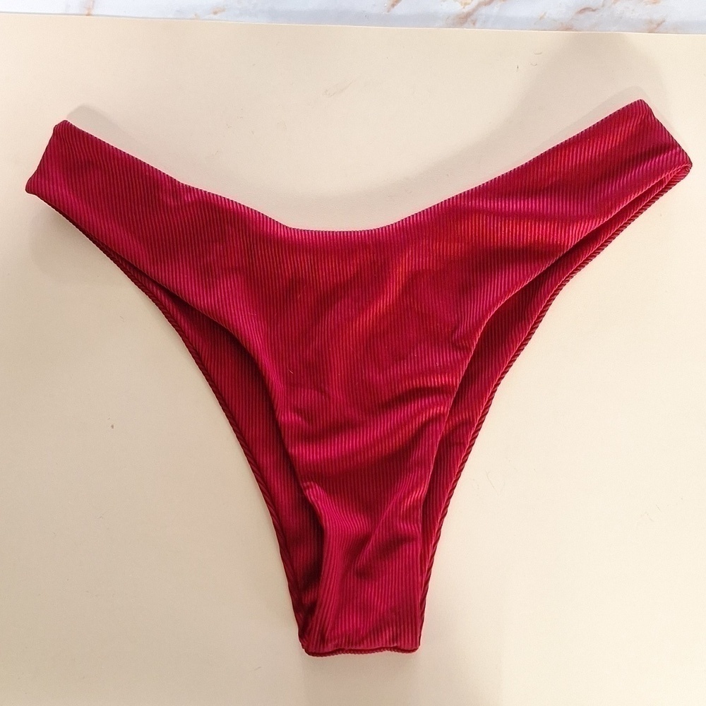 Zaful Red Bikini Bottom